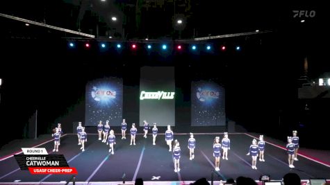 CheerVille - Catwoman [2025 USASF Cheer-Prep Round 1] 2025 Battle on Broadway