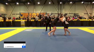 STEPHANIE LYNN WILLIAMSON vs JULIE HOPONICK 2023 World IBJJF Jiu-Jitsu No-Gi Championship