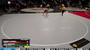 126 lbs Cons. Round 3 - Turner Campbell, Holmen vs Aivin Wasmoen, Albert Lea Area
