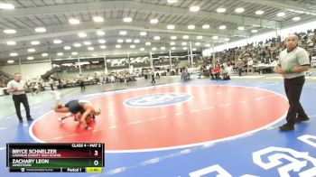 4-113 lbs Quarterfinal - Zachary Leon, Jamestown vs Bryce Schnelzer, Loudoun County High School