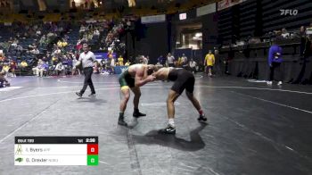 141 lbs Consi Of 16 #1 - Issac Byers, Appalachian State vs Gavin Drexler, ND State