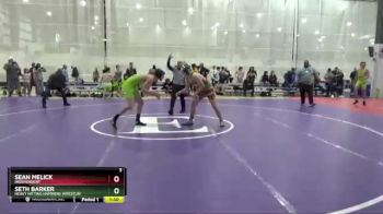 152 lbs Quarterfinal - Sean Melick, Independent vs Seth Barker, Heavy Hitting Hammers Wrestlin