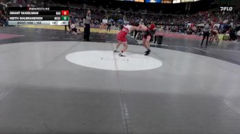165 lbs Cons. Round 3 - Grant Gugelman, Madison vs Keith Gulbrandsen, Moscow
