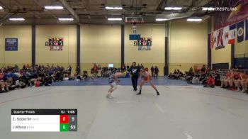 126 lbs Quarterfinal - Zack Soderlin, Rapid City Central vs Isaiah Mlsna, St Michael-Albertville