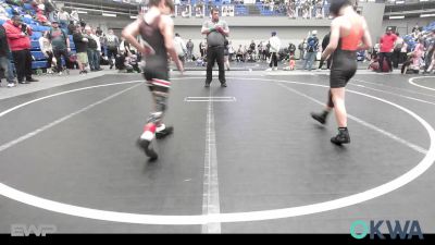 67-70 lbs Quarterfinal - Paxton Blood, Watonga Youth Wrestling vs Kasen Shouse, Cowboy Wrestling Club