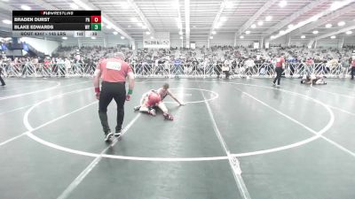145 lbs Consi Of 64 #1 - Braden Durst, PA vs Blake Edwards, WY