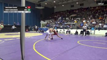 125 lbs 1st Place Match - Brayden Parke, Coe vs Brett Birchman, Wartburg