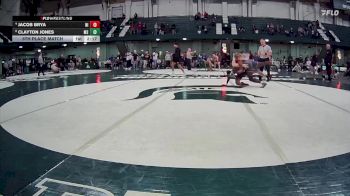 149 lbs 5th Place Match - Jacob Brya, Northern Illinois vs Clayton Jones, Michigan State