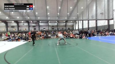 Junior FS - 144 lbs Cons. Semis - Ryan Vader, Zillah Wrestling vs Alec Fraser, Askeo International Mat Club