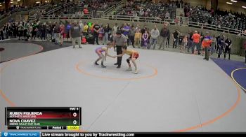 77 lbs Cons. Round 4 - Ruben Figueroa, HotShots Wrestling vs Nova Chavez, Hidden Valley Mat Club