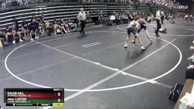 117 lbs Round 1 (6 Team) - Max Carter, Kansas Anacondas vs Kaleb Hill, Wyoming Twisters