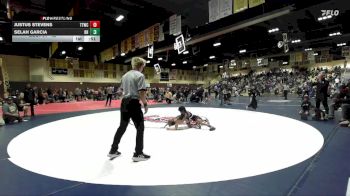 63 lbs Quarterfinal - Justus Stevens, Team Temecula Wrestling Club vs Selah Garcia, Rough House