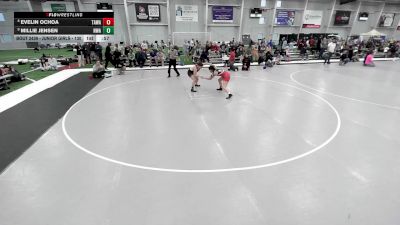 Junior Girls - 135 lbs 7th Place Match - Millie Jensen, Nebraska Wrestling Academy vs Evelin Ochoa, The Alliance Wrestling Academy