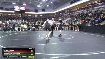 285 lbs Semis - Cooper Martinson, Southeast Polk vs Luke Fierke, Fort Dodge