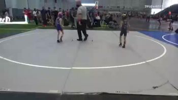 42 lbs Rr Rnd 3 - Troy Blevins, Punisher Wrestling vs Shaylie Wilkins, Socal Grappling Club