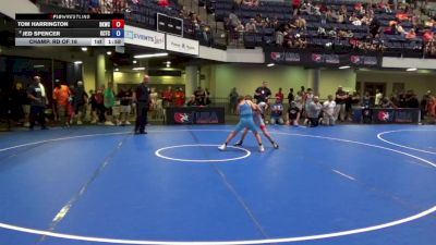 84 lbs Champ. Rd Of 16 - Tom Harrington, Bad Karma Wrestling Club vs Jed Spencer, Kansas City Training Center