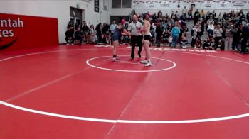 135 lbs Semifinal - Mckenlee Sprecher, Duchesne vs Violet Gray, Central Grand Junction