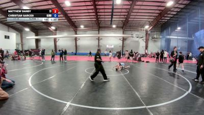 67 lbs Rr Rnd 2 - Matthew Danby, Team Tugman - ELB vs Christian Garces, NJ Hammers - ELB