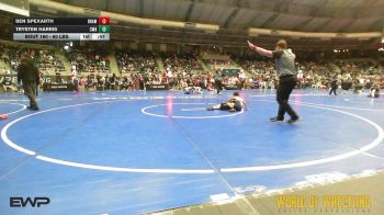 60 lbs Consi Of 8 #2 - Ben Spexarth, Brawlers Wrestling Club KS vs Trysten Harris, CWA