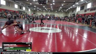 100 lbs Cons. Round 1 - Caiden Anez, LITTLE FALLS vs Dominic Batton, Summit Wrestling Academy