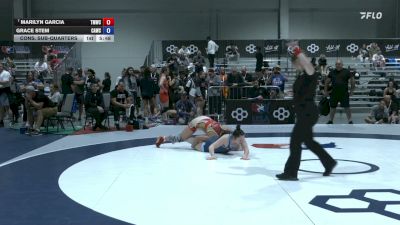 62 kg Cons. Sub-quarters - Marilyn Garcia, Titan Mercury Wrestling Club (TMWC) vs Grace Stem, Cardinal WC