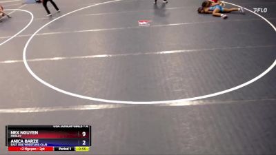 Round 5 - Nex Nguyen, Fridley vs Anica Barze, East Side Wrestling Club