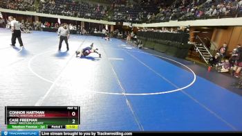 82 lbs Champ. Round 2 - Case Freeman, Sebolt Wrestling Academy vs Connor Hartman, Pack732 Wrestling Academy