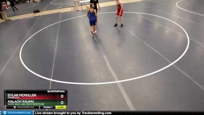 135 lbs Quarterfinal - Dylan McMullen, Minnesota vs Malachi Kalimu