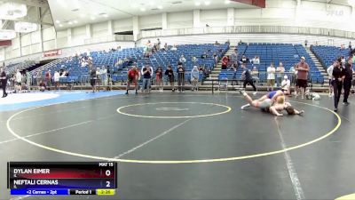 120 lbs Cons. Round 4 - Dylan Eimer, IL vs Neftali Cernas, IL