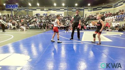 70 lbs Rr Rnd 2 - John Paul Cramer, Unattached vs Steven Rodriguez, Mustang Bronco Wrestling Club