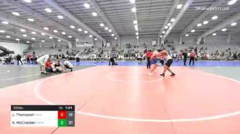 220 lbs Prelims - Jacob Thompson, ECWC vs Amir McCracken, OMP Black