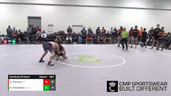 126 lbs Semifinals (8 Team) - Jax Forrest, Dynasty vs Kake Hockaday, Team Carnage