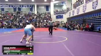 285 lbs Cons. Round 4 - Andrew Englehart, Ayersville vs Ayoub Arafeh, Springfield