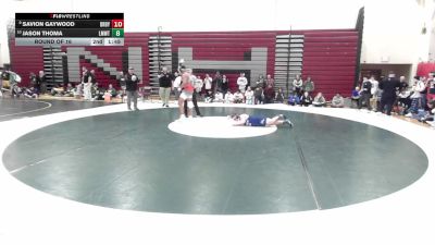 190 lbs Round Of 16 - Johnny Williston, North Haven vs Constantino Pavlat, Foran