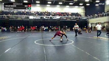 133 lbs Champ. Round 3 - Rylan Madrid, Mt. San Antonio College vs Isaiah Cruz, Cerritos College