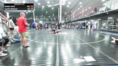 140 lbs Rr Rnd 3 - Daniel Shah, Parkland - HS vs Jacob Venziale, Central Bucks West - HS