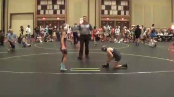 66 lbs Round 2 (4 Team) - Addison Nardella, The Hunt vs Kendall Brahney, MGW- Citrus Fruit