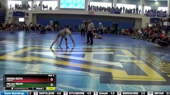 132 lbs Champ. Round 1 - Simon Roth, LAKOTA vs Micah Rehm, BLUFFTON
