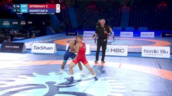55 kg 1/2 Final - Emin Sefershaev, Russian Wrestling Federation vs Norayr Hakhoyan, Armenia