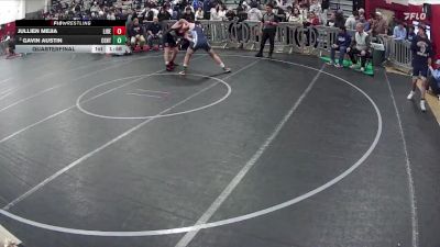 150 lbs Quarterfinal - Jullien Mejia, Liberty vs Gavin Austin, Centennial
