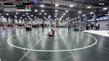 106 lbs Rr Rnd 3 - Brayden Borst, Evil Empire Red vs Westin Pollock, Faith & Fellowship Wrestling Club