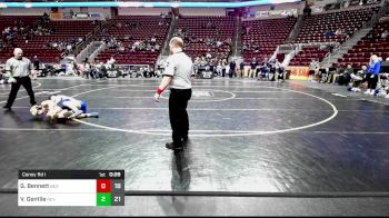 160 lbs Consy Rd I - Gavin Bennett, Bald Eagle Area vs Vito Gentile, Reynolds