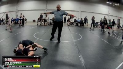 56 lbs Semis (4 Team) - Jake Silverstein, PA Alliance vs Eli Gida, Mat Warriors