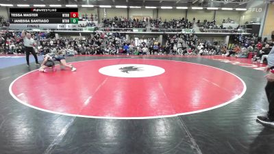 145 lbs Final - Tessa Master, Watertown vs Janessa Santiago, Methuen