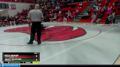 190 lbs 2nd Wrestleback (8 Team) - Mitch Weaver, Glynn Academy vs Grant Gilleland, Creekview