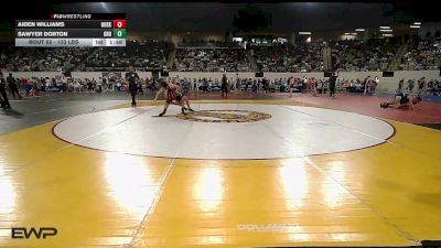 133 lbs Round Of 64 - Aiden Williams, Husky Wrestling Club2 vs Sawyer Dorton, Grove