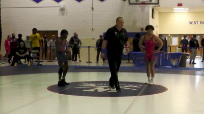 60 lbs Champ. Round 1 - King Sandoval, DMV RTC vs Samuel Braswell Iv, Cougar Wrestling Club