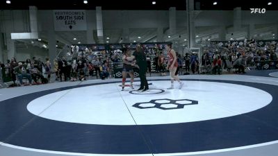 62 kg Champ. Rd Of 32 - SaVannah Cosme, SOUTHWEST WRESTLING CLUB vs Makayla Correa, Menifee Wrestling Club