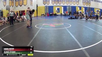 152 lbs Round 6 (8 Team) - Ruben Ocasio, Team Osceola Wrestling Club vs Aiden Wood, Altamonte WC