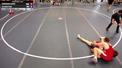 175 lbs 5th Place Match - Brennan Giese, Berge Elite Wrestling Academy vs Oliver Fox, Pinnacle